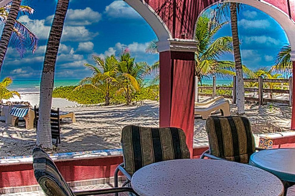 Beachfront Hacienda Del Cuyo Groundfloor מראה חיצוני תמונה