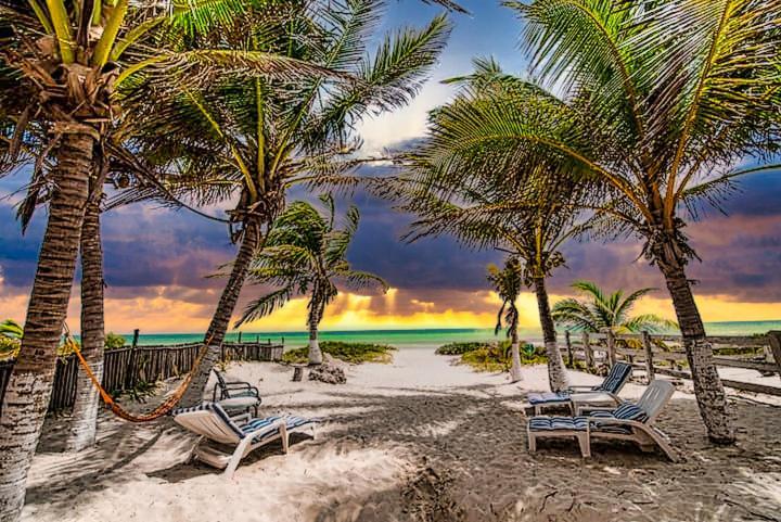 Beachfront Hacienda Del Cuyo Groundfloor מראה חיצוני תמונה